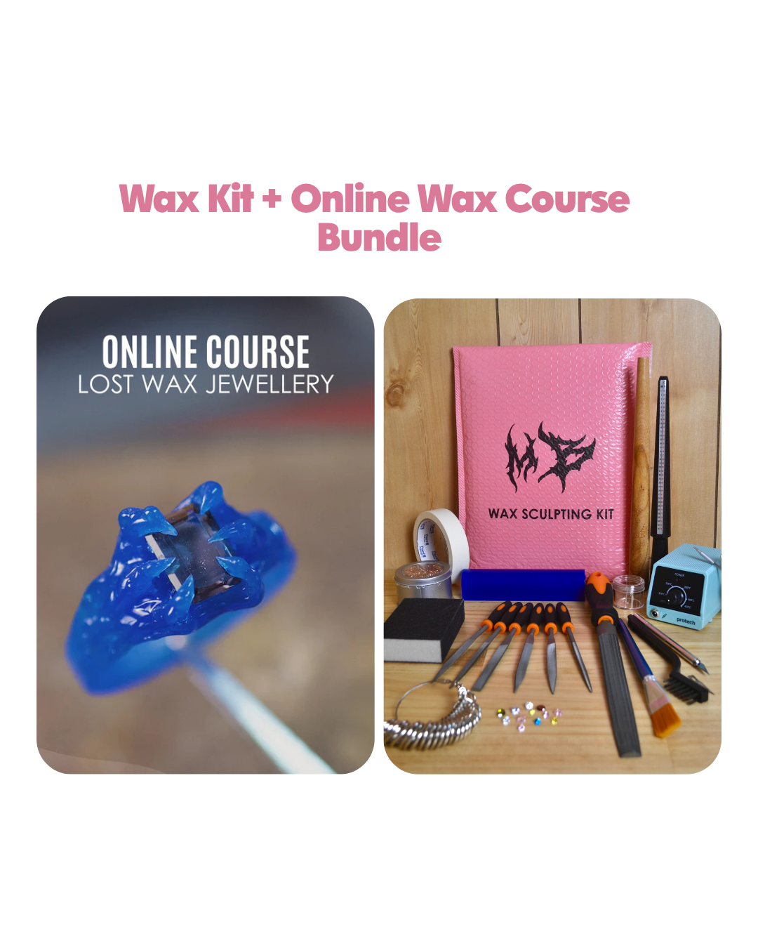 Lost Wax Casting Kit | Beginner Wax Carving Jewellery Making Kit (Build-Up Method)