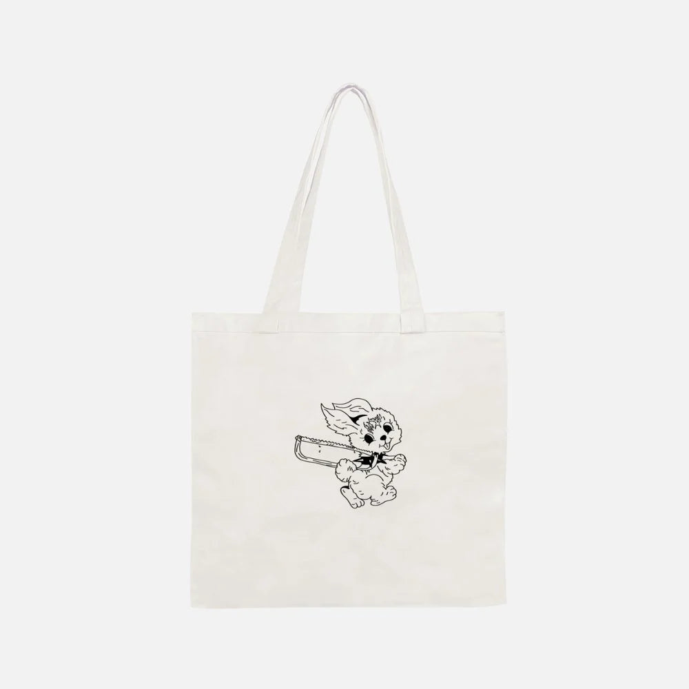 Metal Bones Canvas Tote Bag