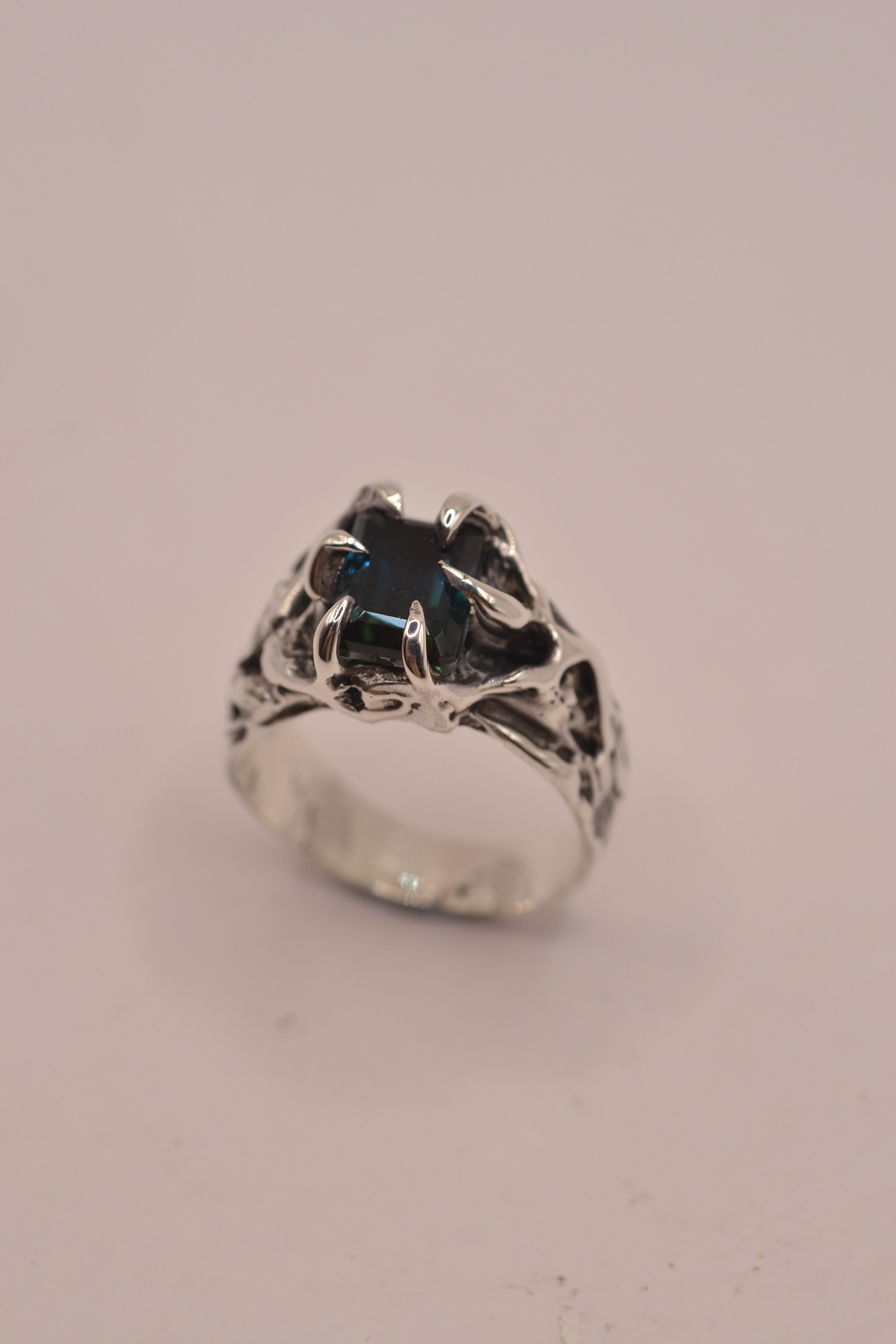 Lost Wax Silver Ring - "Silver Lace" | Handmade, Ready to Ship