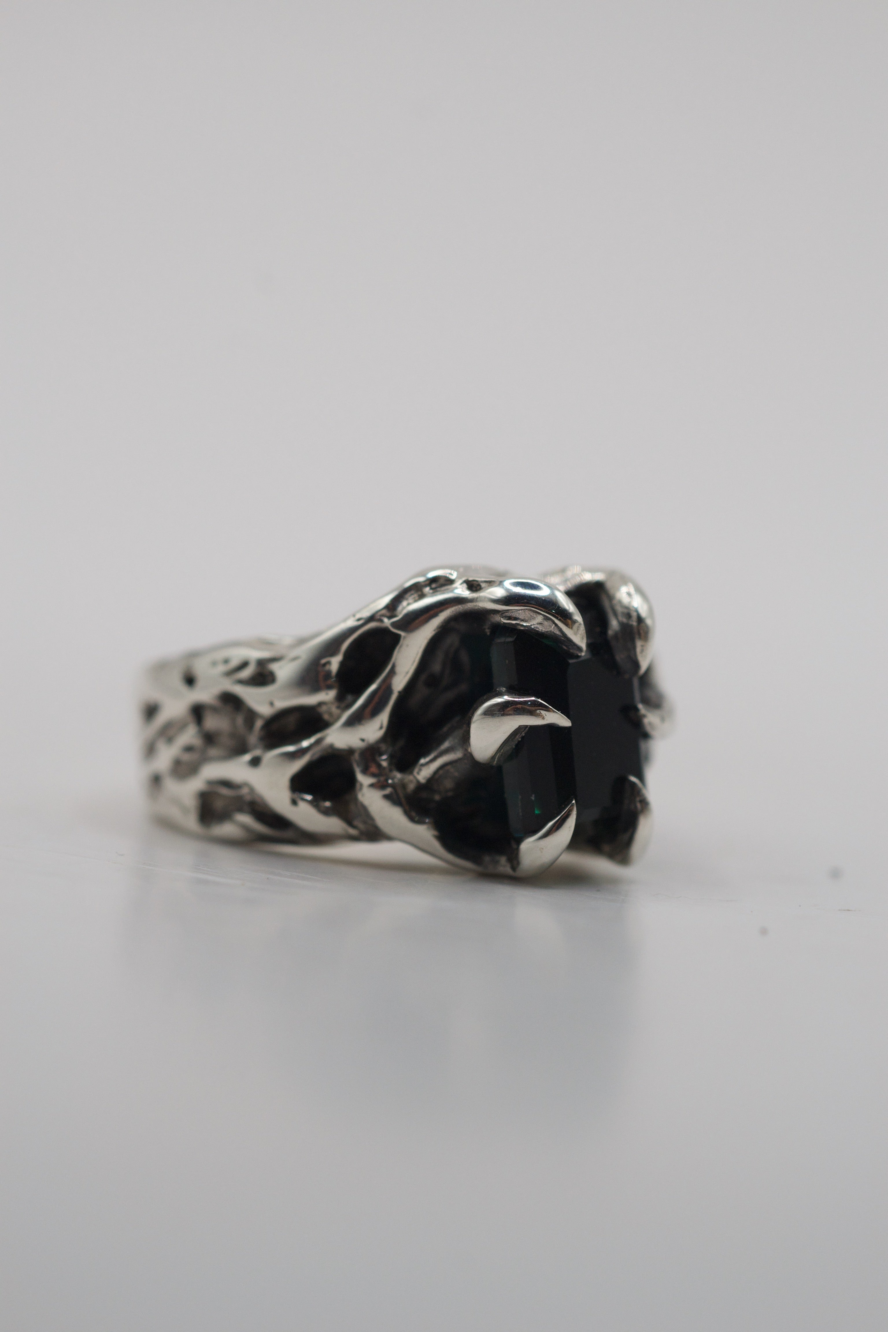 Lost Wax Silver Ring - "Silver Lace" | Handmade, Ready to Ship