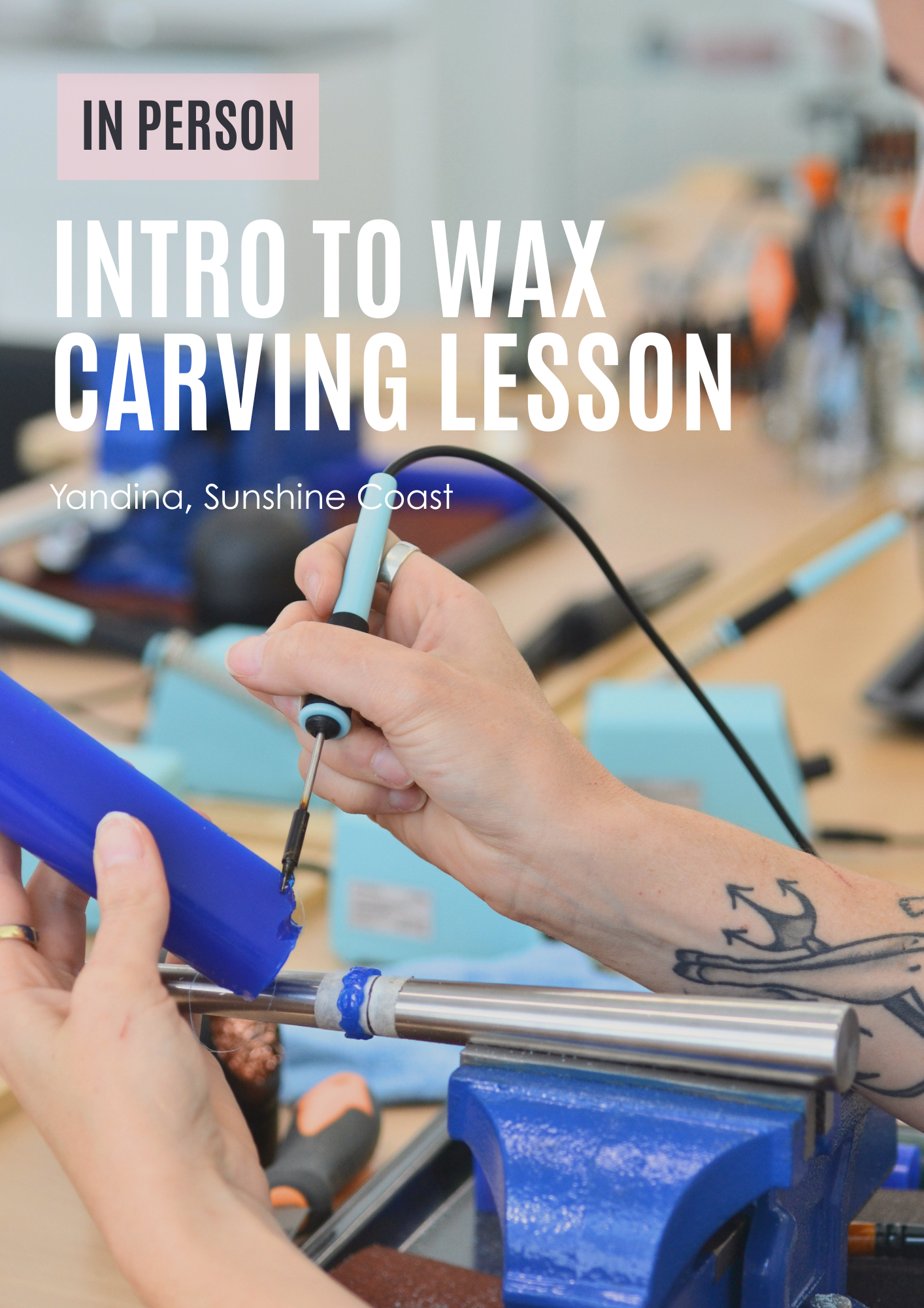 Intro to Wax Carving Lesson | 90-Minute Lesson