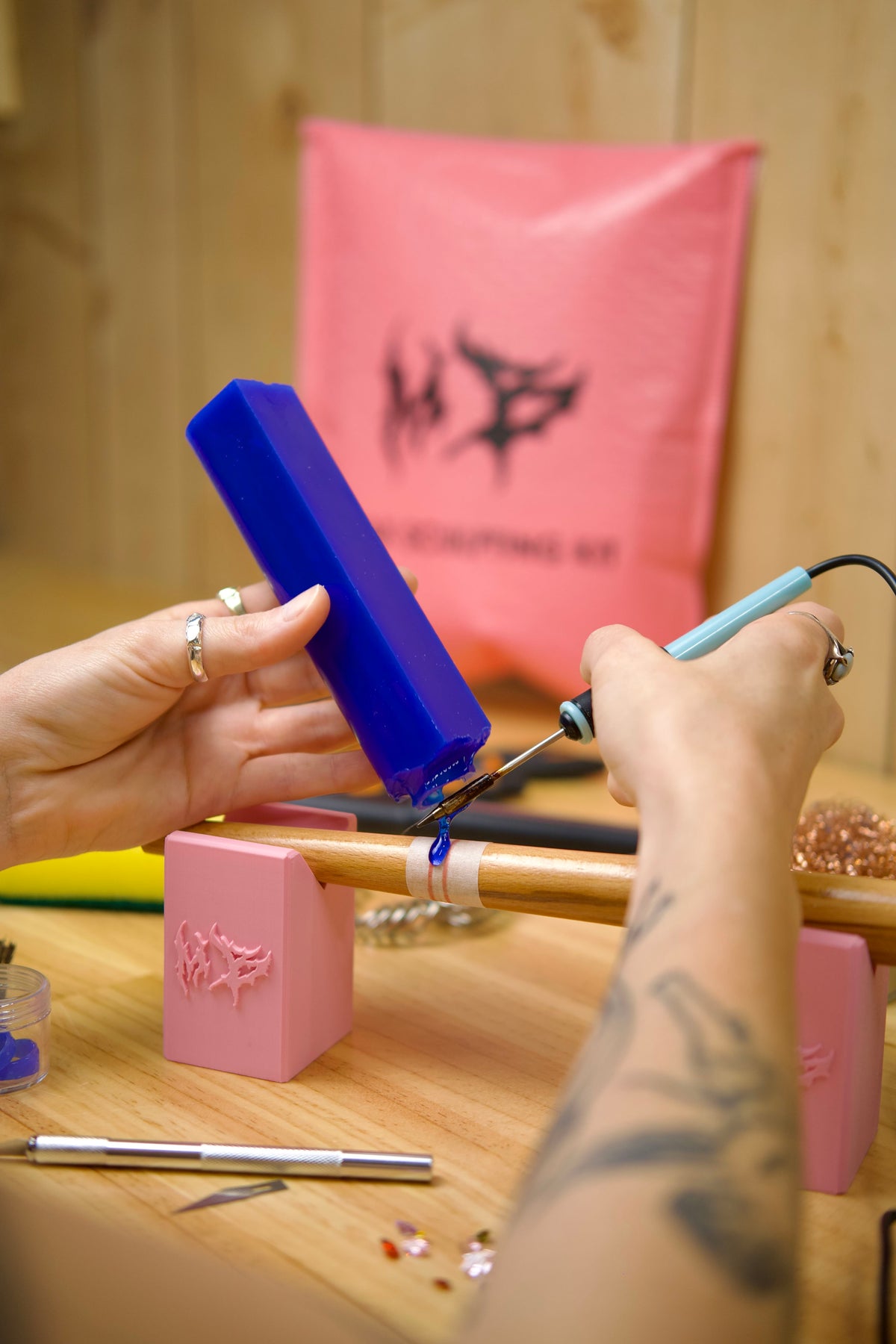 Lost Wax Casting Kit | Beginner Wax Carving Jewellery Making Kit (Build-Up Method)