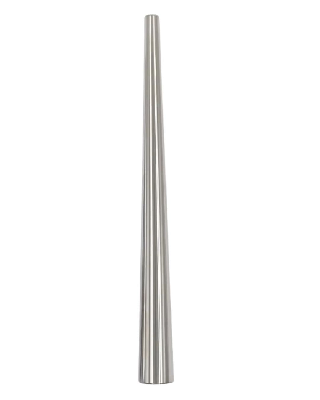 Silver metal ring mandrel ring sizing stick