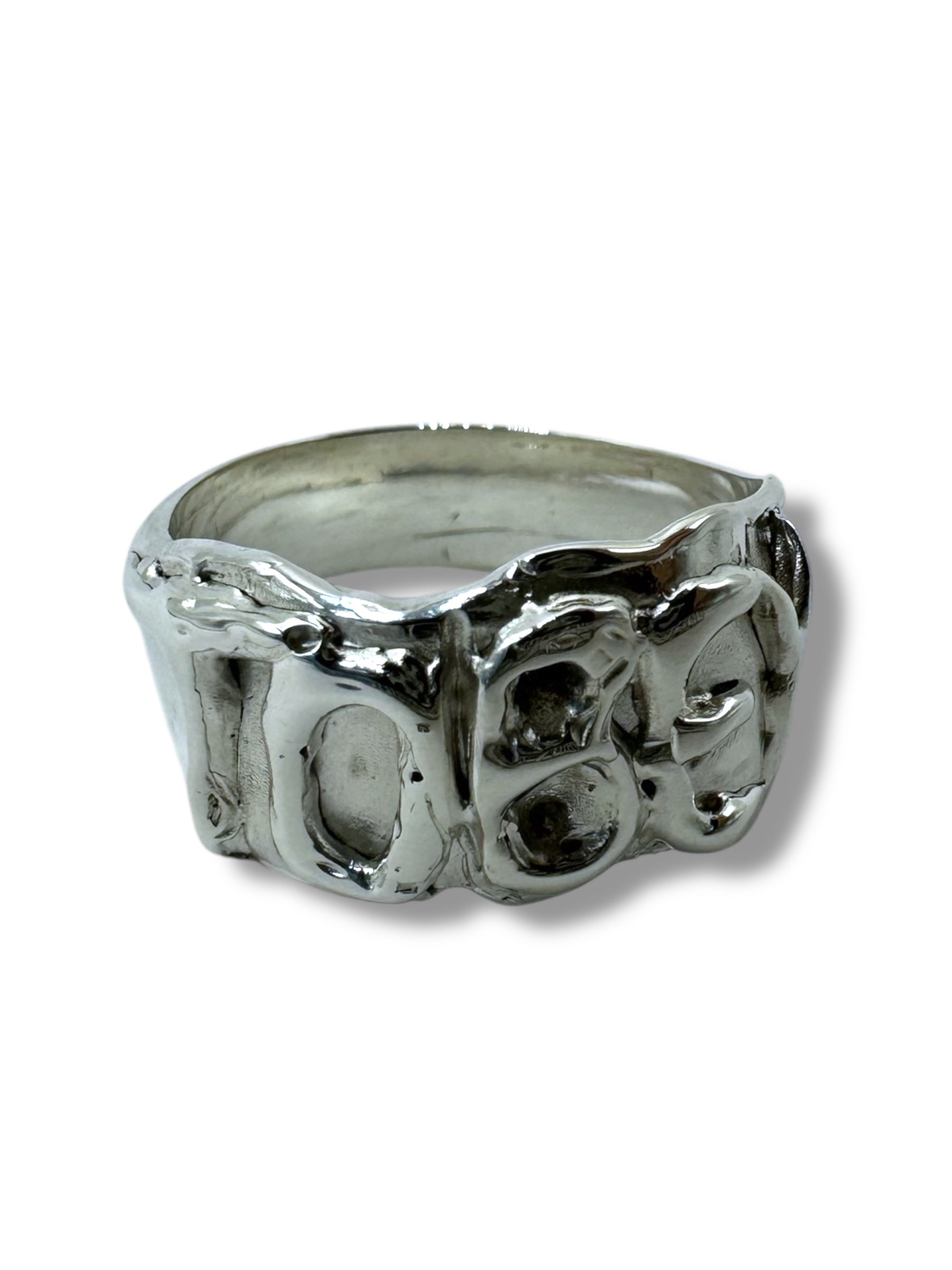 Lost Wax Silver Ring - Personalised | Handmade, Made to Order