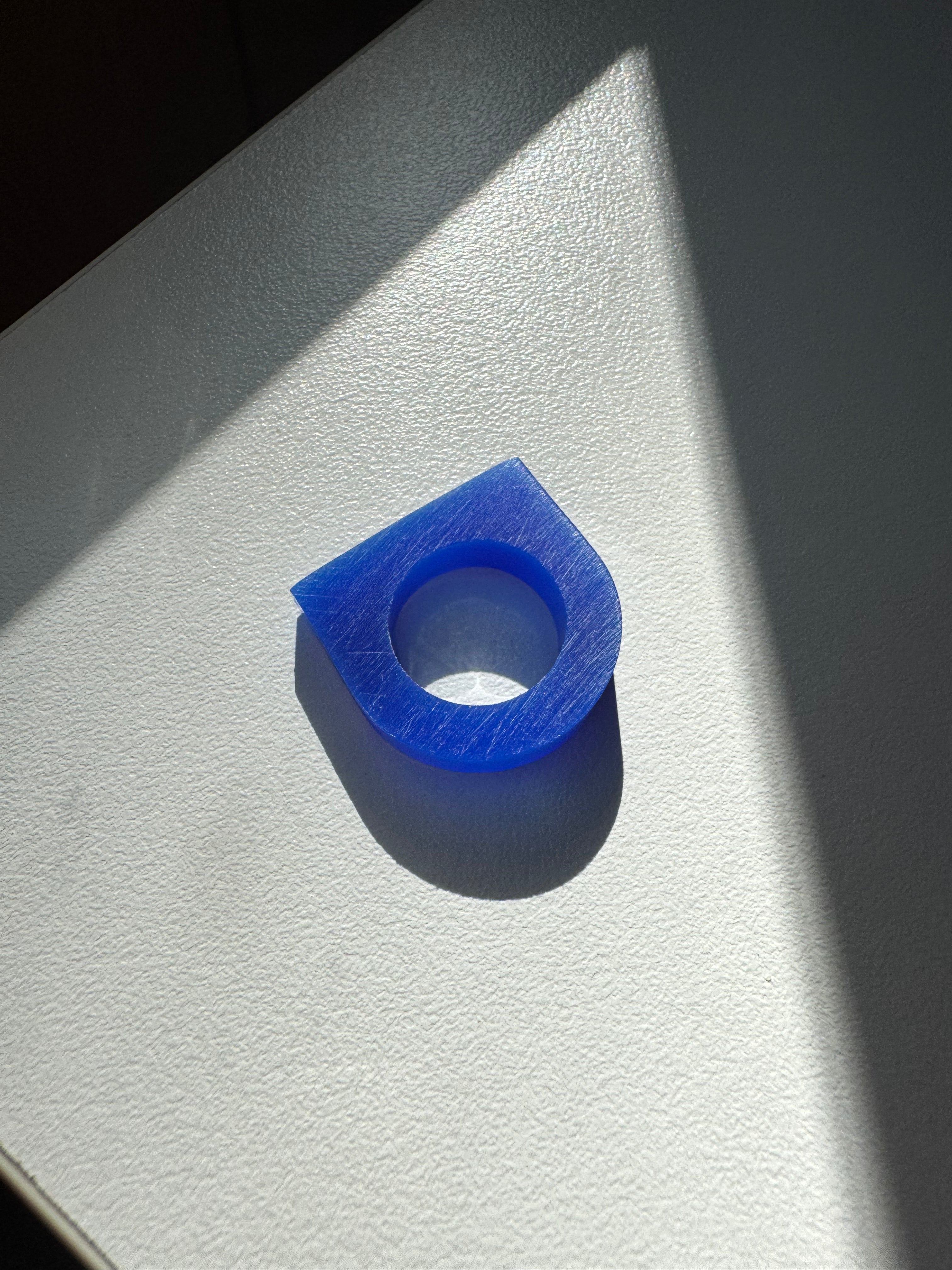 Blue Ferris jewellers wax used for lost wax jewellery making, wax carving and sculpting handmade ring designs.