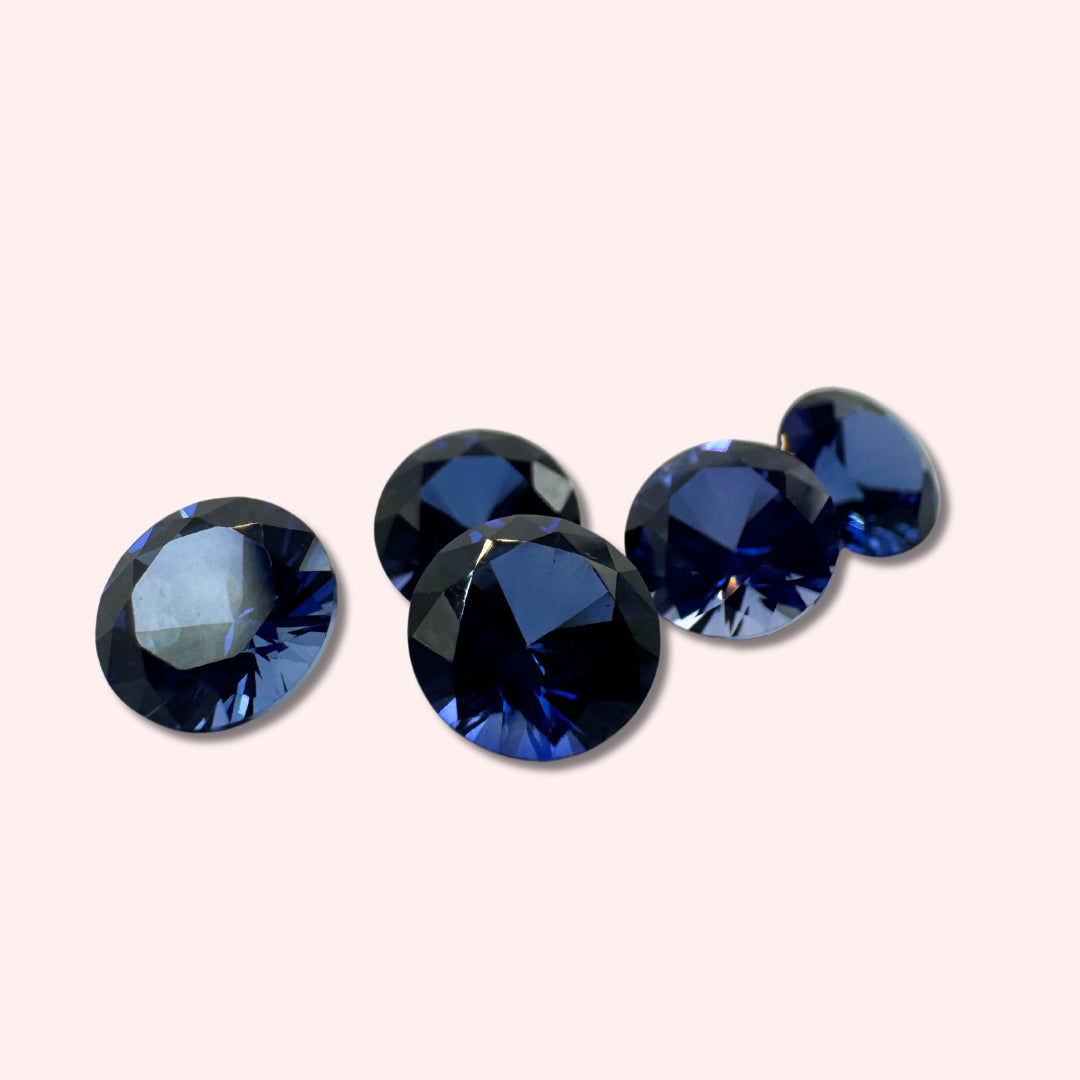 Natural Round Sapphire Blue