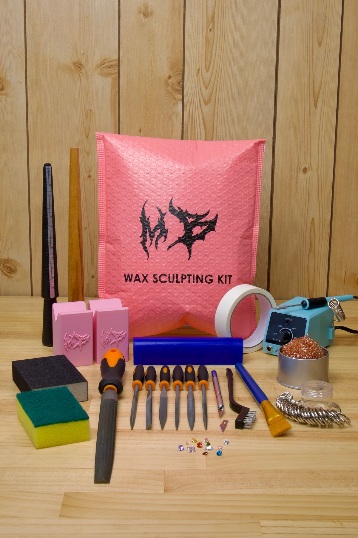 Lost Wax Casting Kit | Beginner Wax Carving Jewellery Making Kit (Build-Up Method)