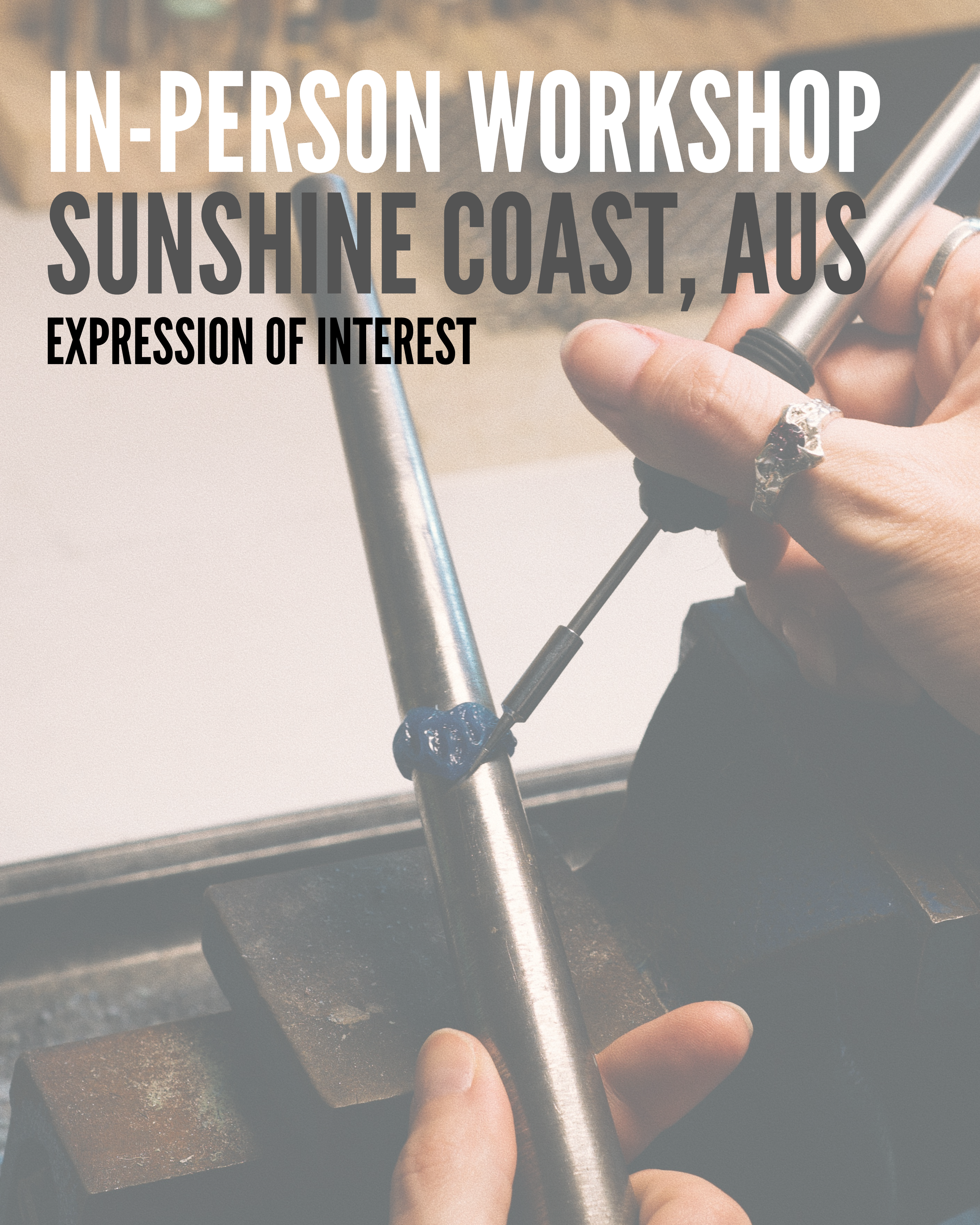 In-Person Lost Wax Workshop | Expression of Interest Only | Sunshine Coast, QLD, AUSTRALIA