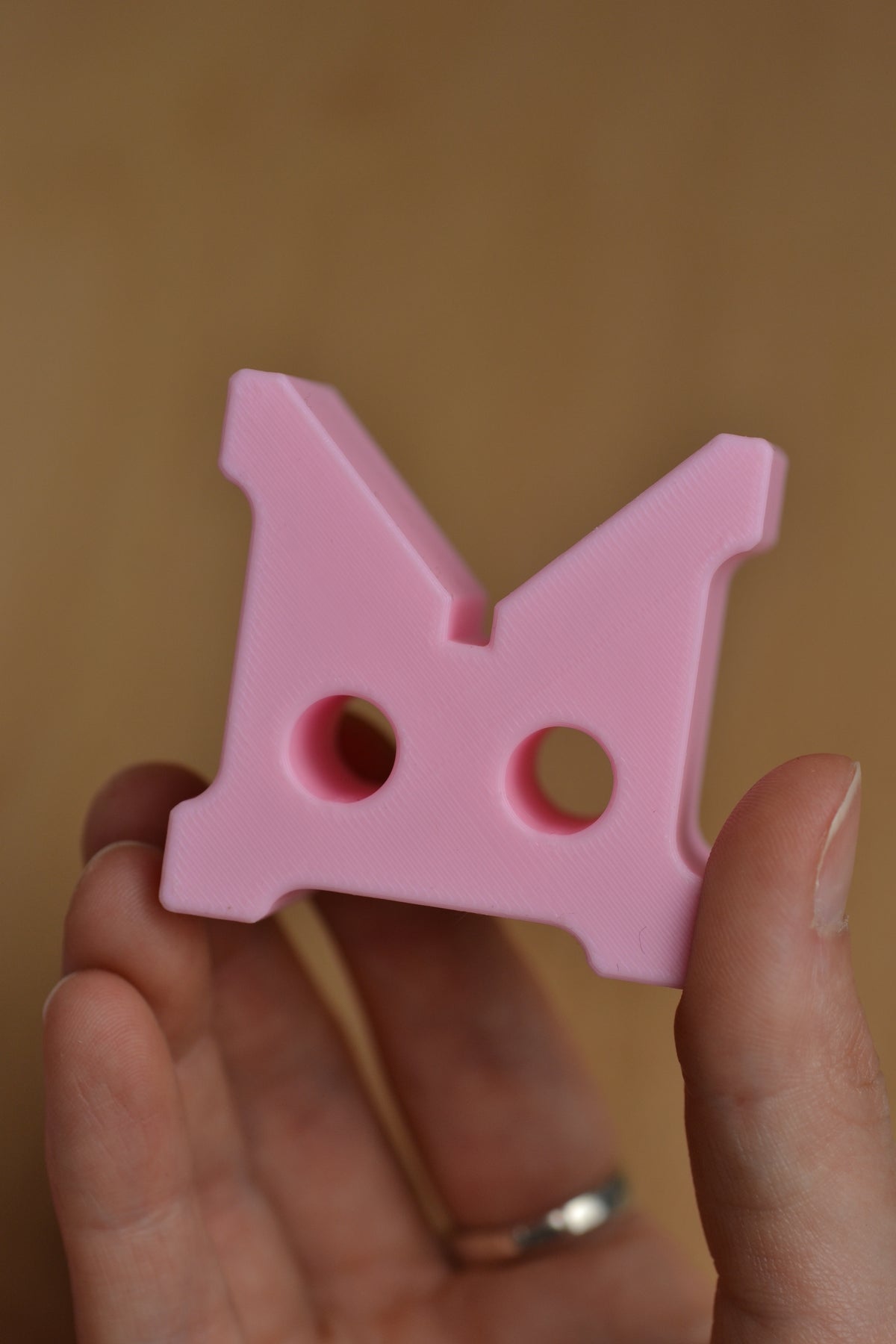 plastic v block mandrel holder for jewellery making