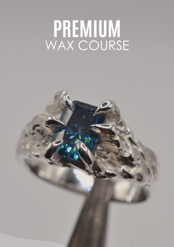 online lost wax jewellery making course by metal bones jewellery