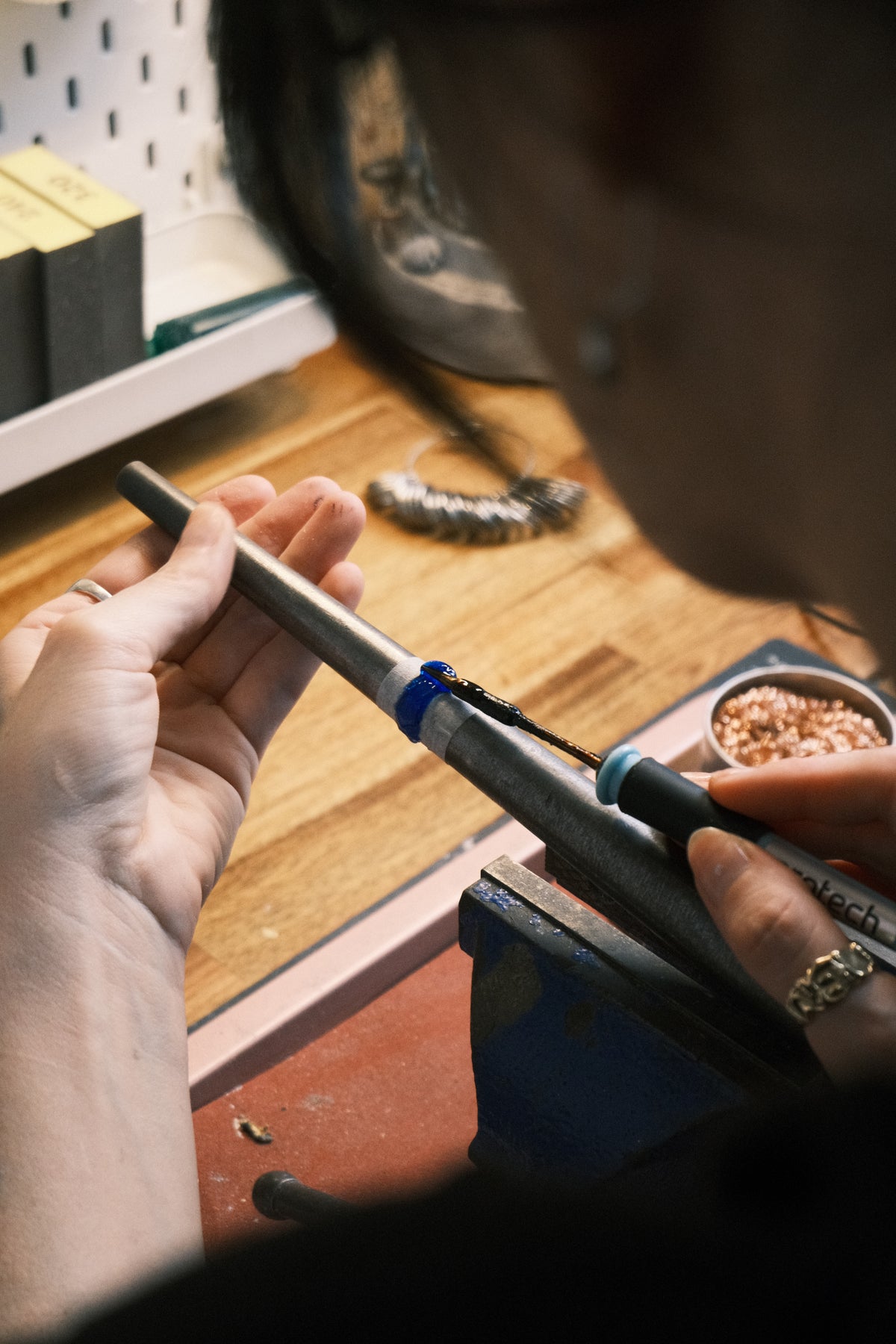 silver ring making workshop sunshine coast using lost wax casting techniques