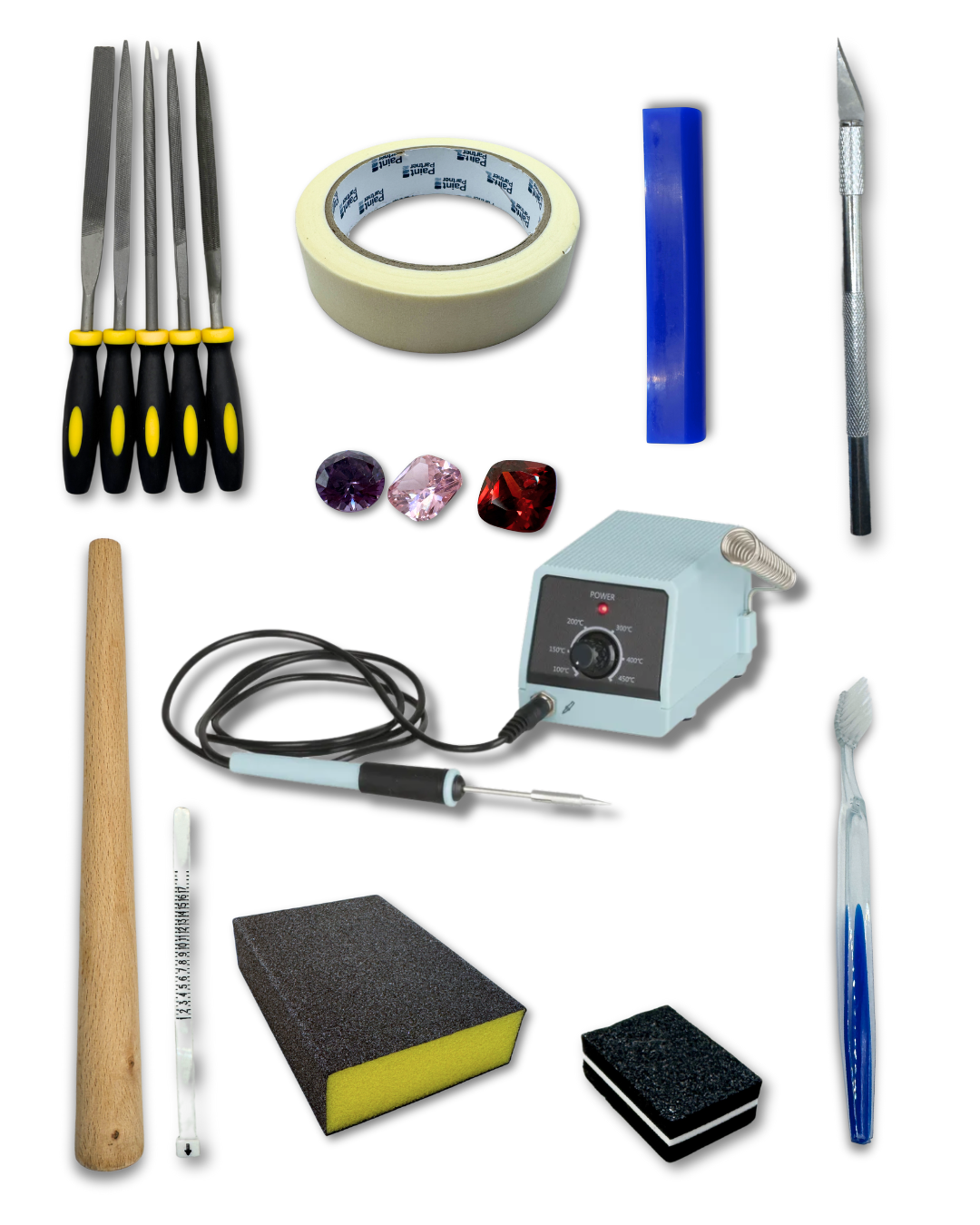 wax build up method kit with soldering iron for beginners, learn to make wax jewellery